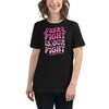 Breast Cancer Women's Her Fight Tee - JohnVsGBMBlackS