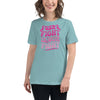 Breast Cancer Women's Her Fight Tee - JohnVsGBMHeather Blue LagoonS