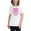 Breast Cancer Women's Her Fight Tee - JohnVsGBMWhiteS