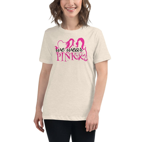 Breast Cancer Women's Hocus P Tee - JohnVsGBMHeather Prism NaturalS