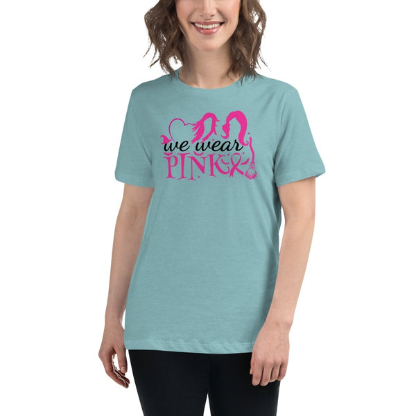 Breast Cancer Women's Hocus P Tee - JohnVsGBMHeather Blue LagoonS