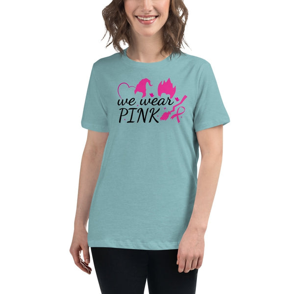 Breast Cancer Women's Hocus Pocus Tee - JohnVsGBMHeather Blue LagoonS