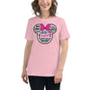 Breast Cancer Women's Mouse Bow Tee - JohnVsGBMPinkS