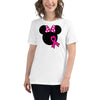 Breast Cancer Women's Mouse Dot Tee - JohnVsGBMWhiteS