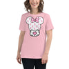 Breast Cancer Women's Mouse Heart Tee - JohnVsGBMPinkS