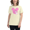 Breast Cancer Women's Mouse L Pink Tee - JohnVsGBMCitronS