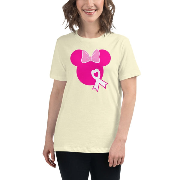 Breast Cancer Women's Mouse Solid Tee - JohnVsGBMCitronS