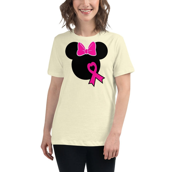 Breast Cancer Women's Mouse Solid Tee - JohnVsGBMCitronS