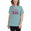 Breast Cancer Women's Queen Tee - JohnVsGBMHeather Blue LagoonS