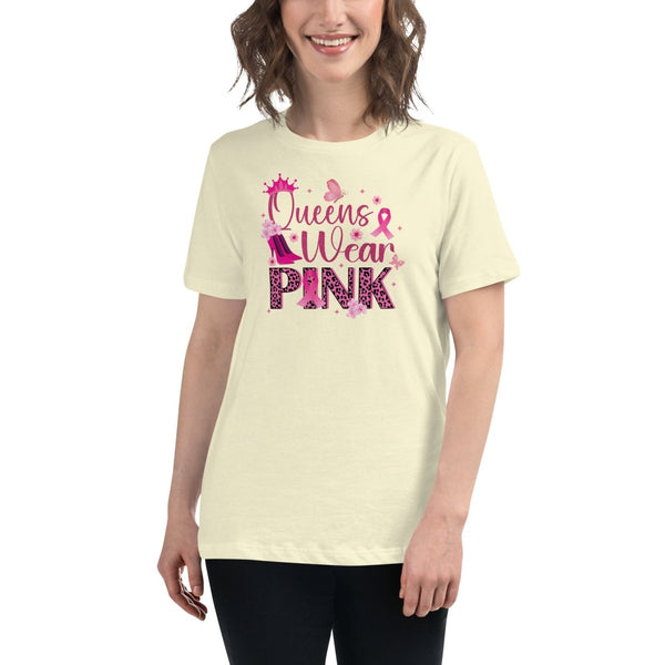 Breast Cancer Women's Queen Tee - JohnVsGBMCitronS