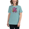 Breast Cancer Women's Spring Tee - JohnVsGBMHeather Blue LagoonS