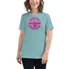 Breast Cancer Women's Warrior - JohnVsGBMHeather Blue LagoonS