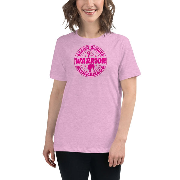 Breast Cancer Women's Warrior - JohnVsGBMHeather Prism LilacS