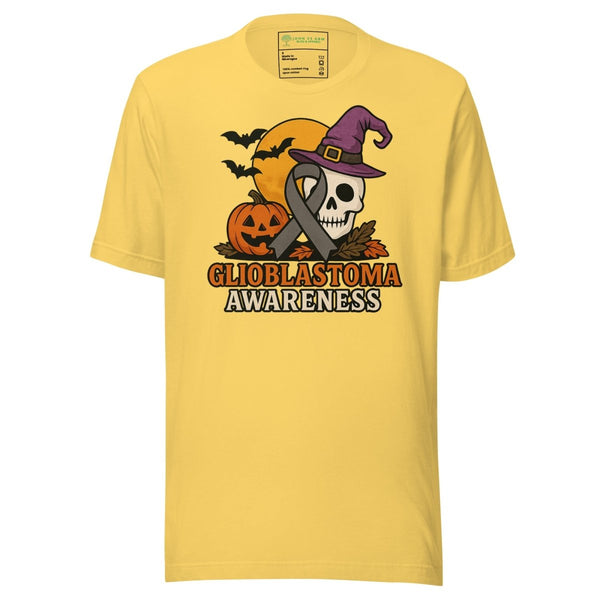 Brian Cancer Haloween Tee - JohnVsGBMYellowS