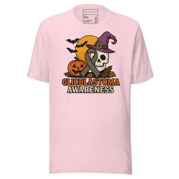 Brian Cancer Haloween Tee - JohnVsGBMSoft PinkS