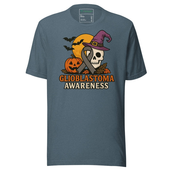 Brian Cancer Haloween Tee - JohnVsGBMHeather SlateXS