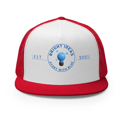 Bright Ideas Cap - JohnVsGBMRed/ White/ Red