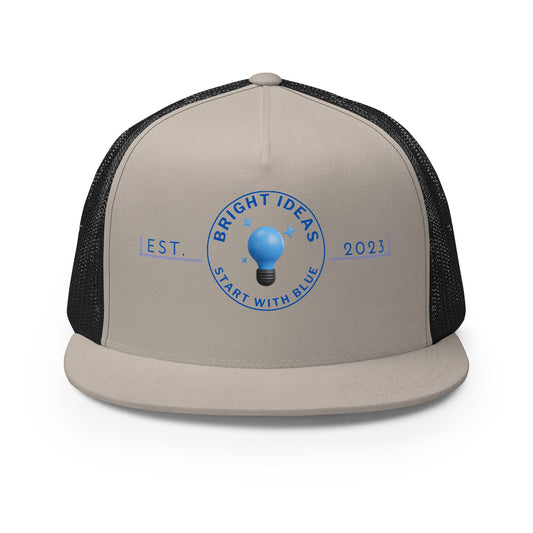 Bright Ideas Cap - JohnVsGBMSilver/ Black