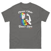 Cancer Awareness Chemo Hair Classic Tee - JohnVsGBMCharcoalS