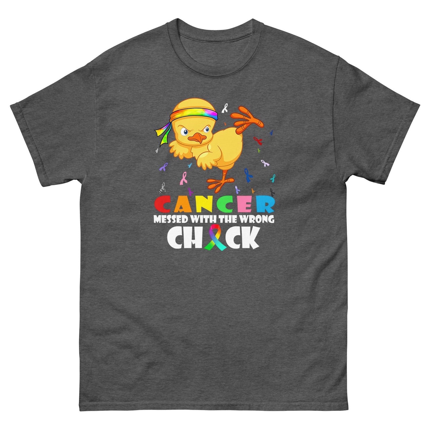 Cancer Awareness Chick Classic Tee - JohnVsGBMDark HeatherS