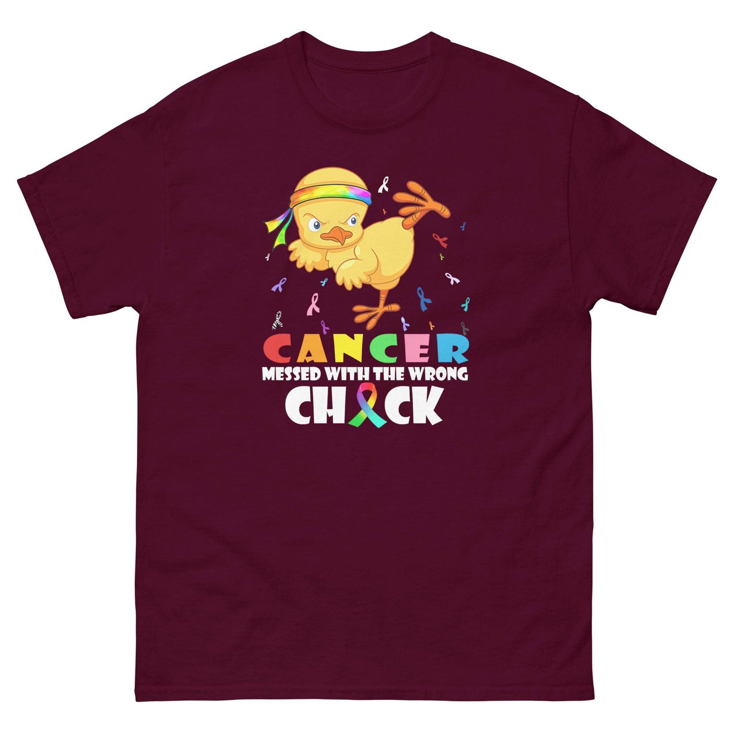 Cancer Awareness Chick Classic Tee - JohnVsGBMMaroonS