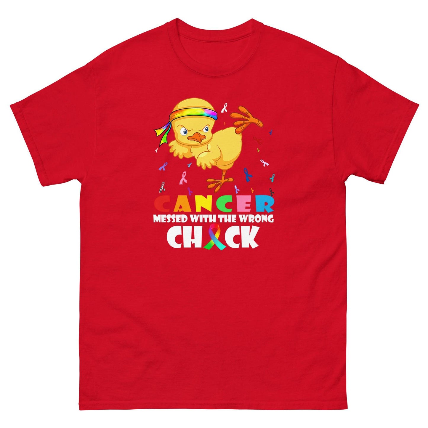 Cancer Awareness Chick Classic Tee - JohnVsGBMRedS