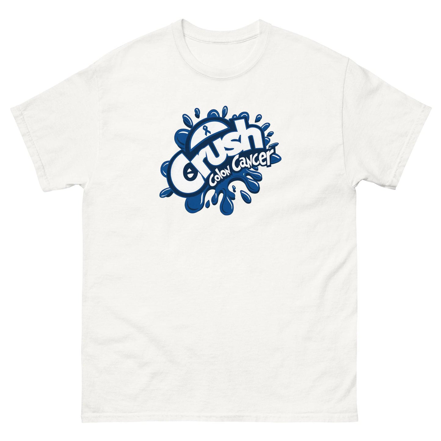 Cancer Awareness Colon Crush Classic Tee - JohnVsGBMWhiteS