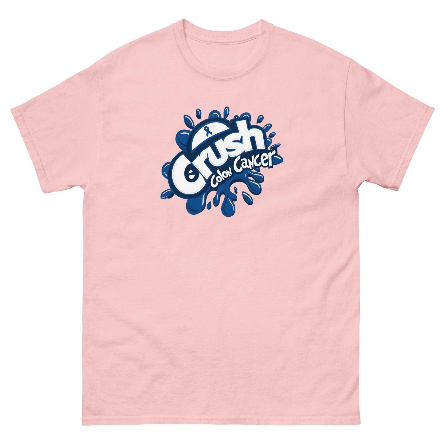 Cancer Awareness Colon Crush Classic Tee - JohnVsGBMLight PinkS