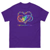 Cancer Awareness Colors Classic Tee - JohnVsGBMPurpleS