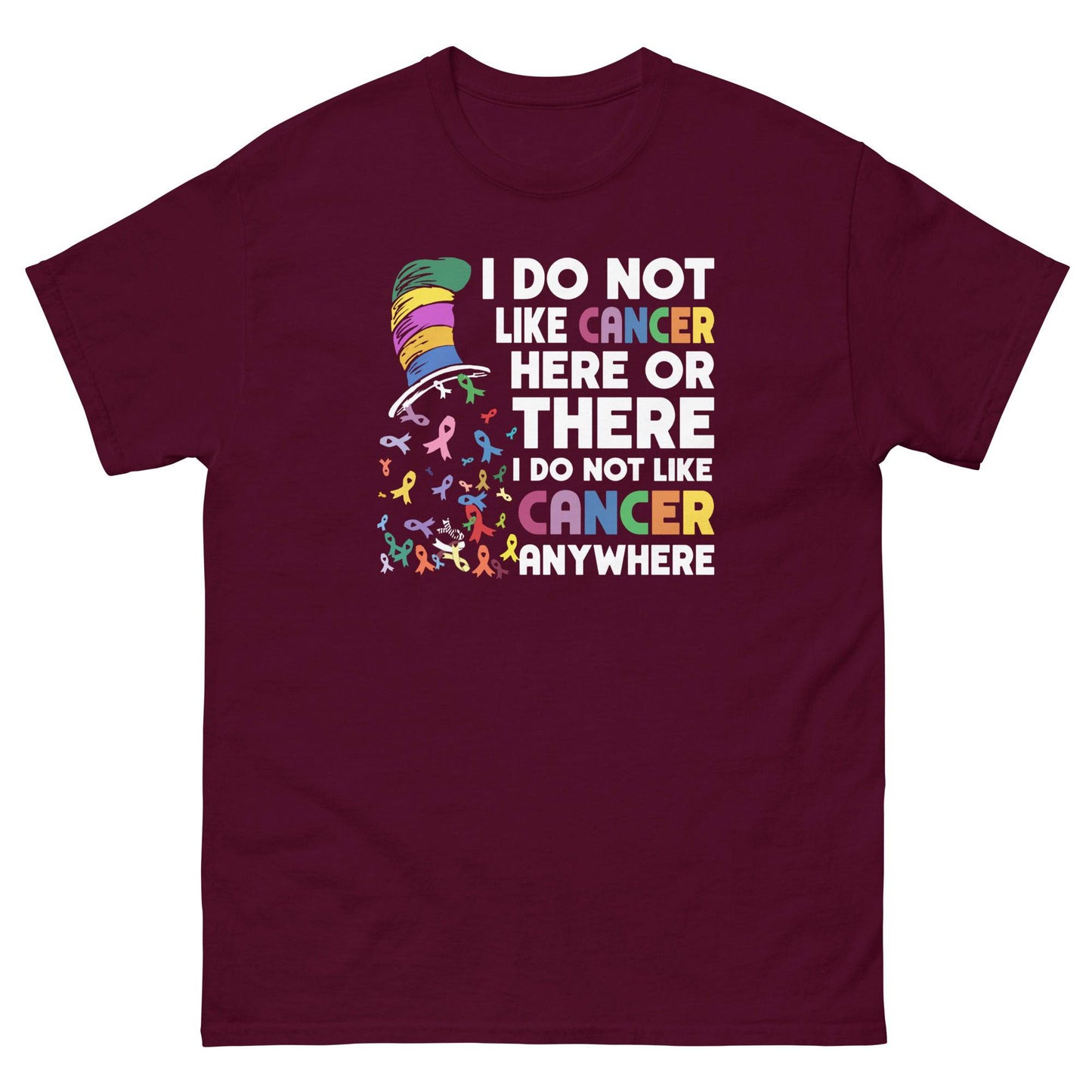 Cancer Awareness Do Not Like Classic Tee - JohnVsGBMMaroonS