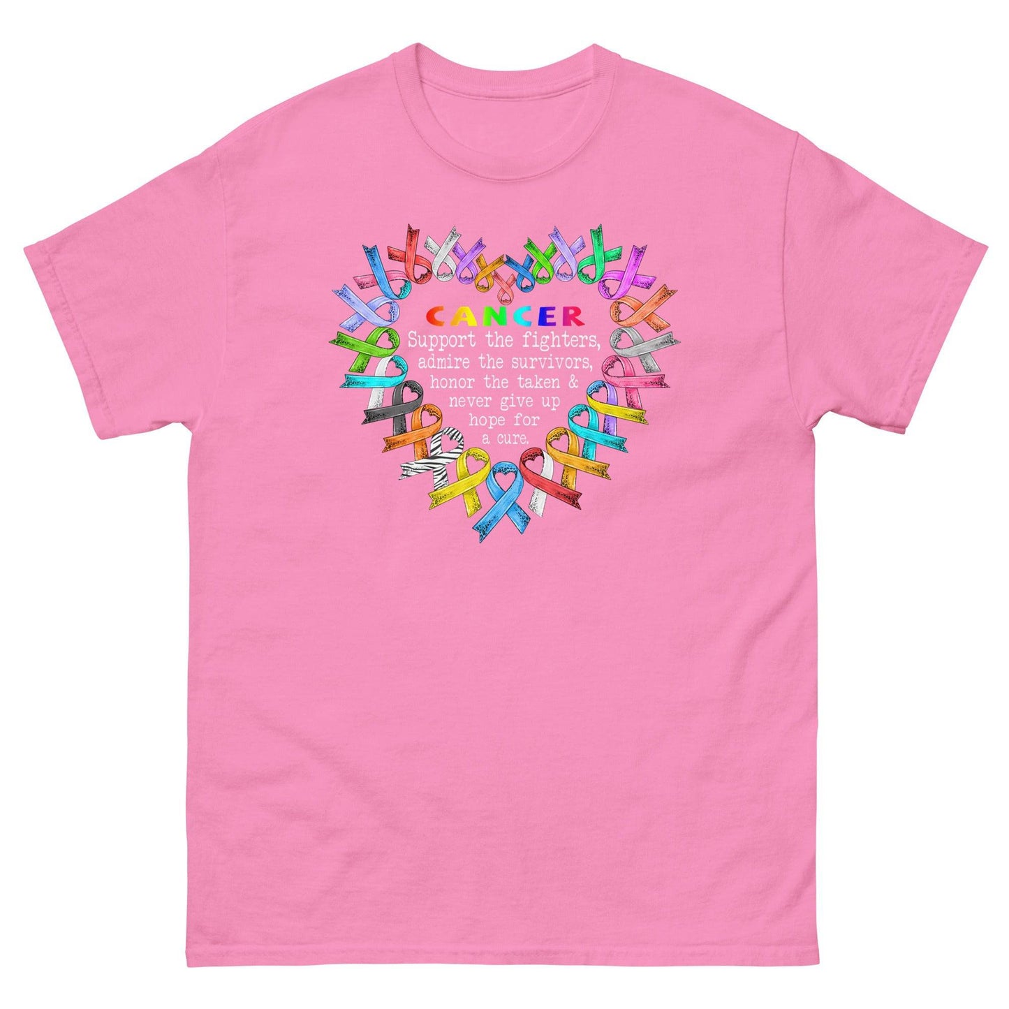 Cancer Awareness Fighters Classic Tee - JohnVsGBMAzaleaS