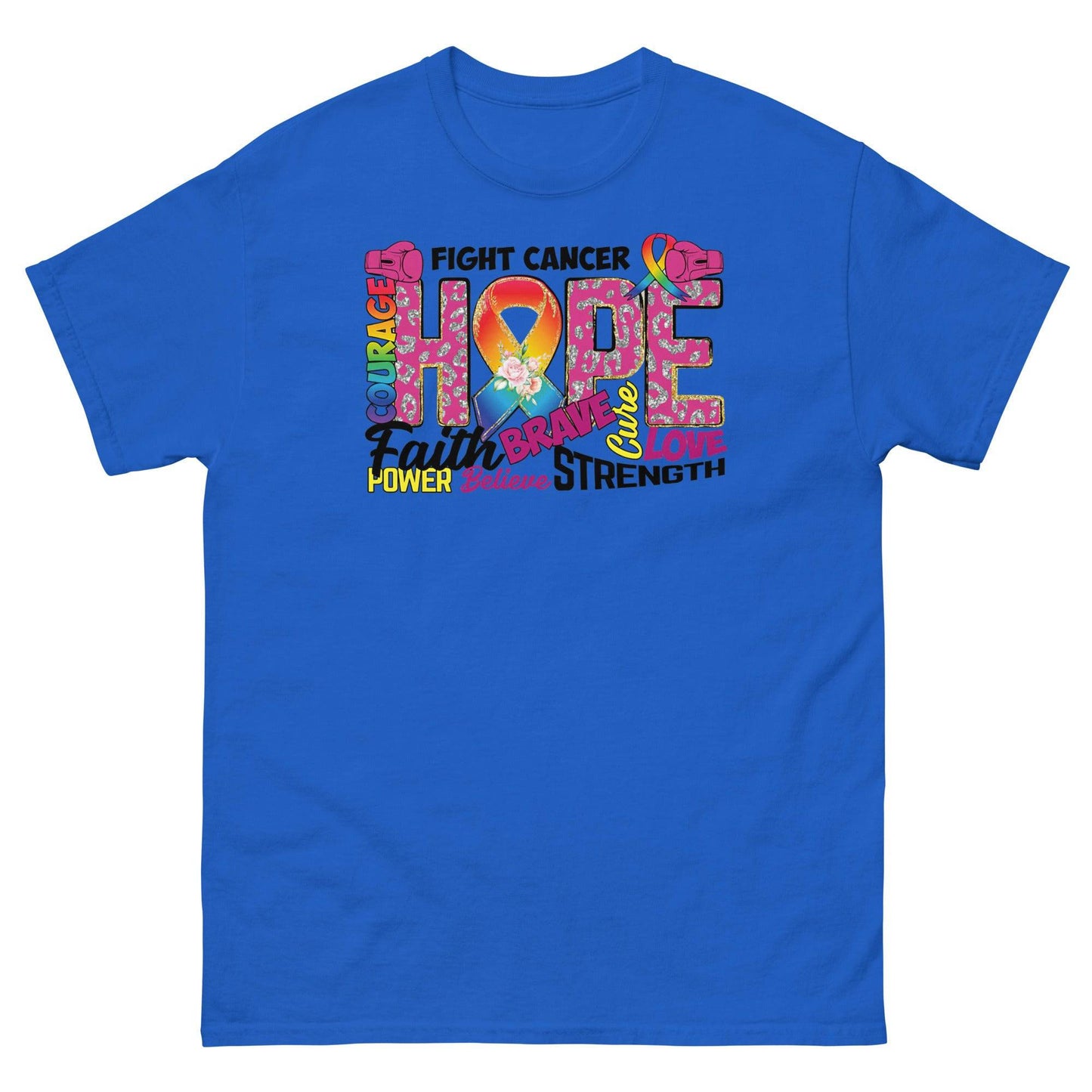 Cancer Awareness Hope Classic Tee - JohnVsGBMRoyalS