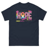 Cancer Awareness Hope Classic Tee - JohnVsGBMNavyS