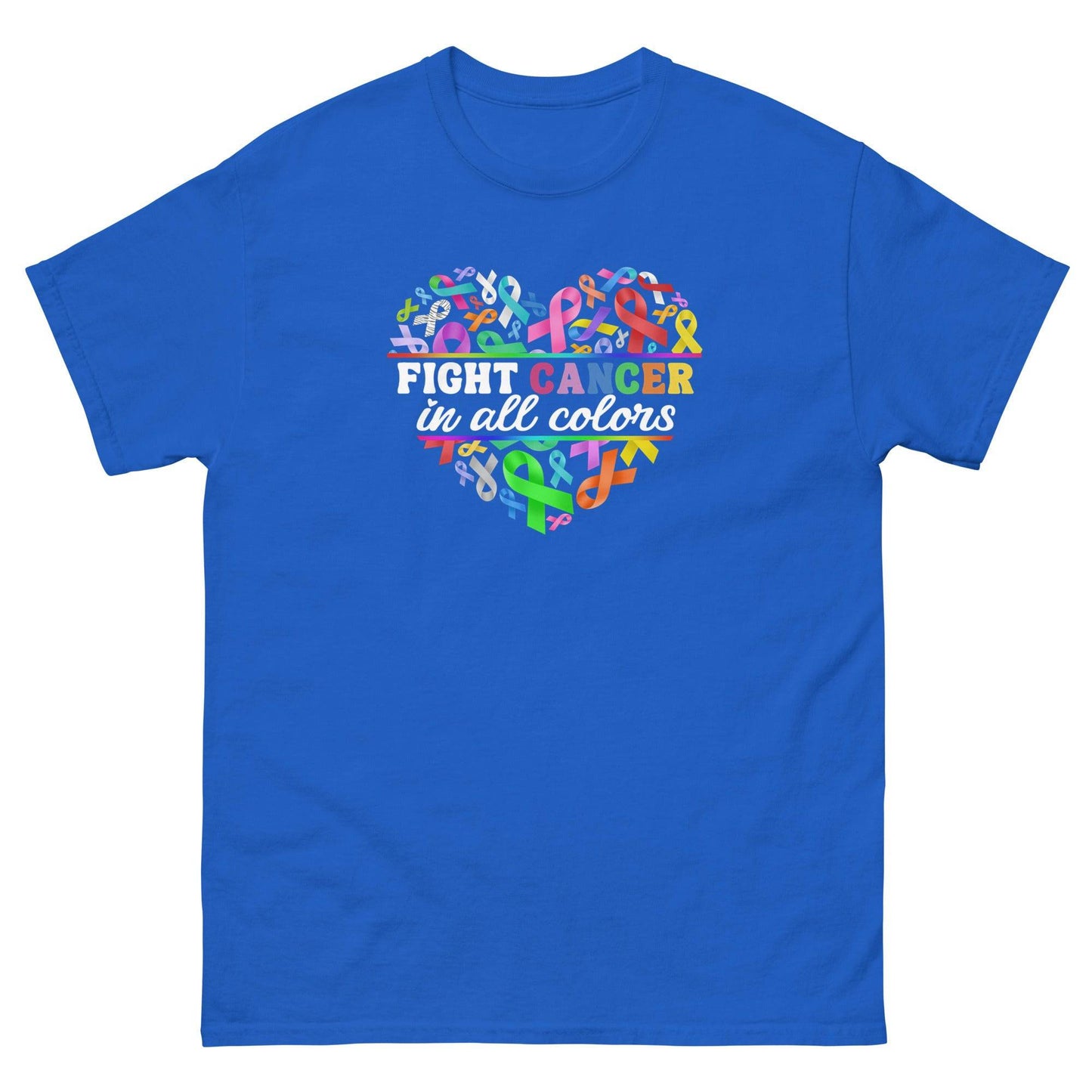 Cancer Awareness Ribbons Classic Tee - JohnVsGBMRoyalS