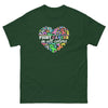 Cancer Awareness Ribbons Classic Tee - JohnVsGBMForest GreenS