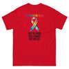 Cancer Awareness Scars Classic Tee - JohnVsGBMRedS