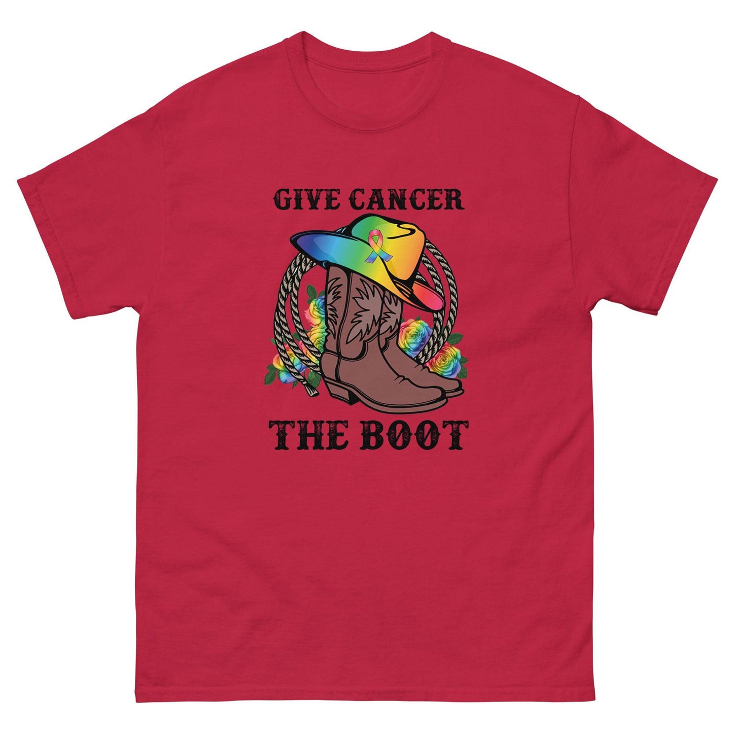 Cancer Boot Classic Tee - JohnVsGBMCardinalS