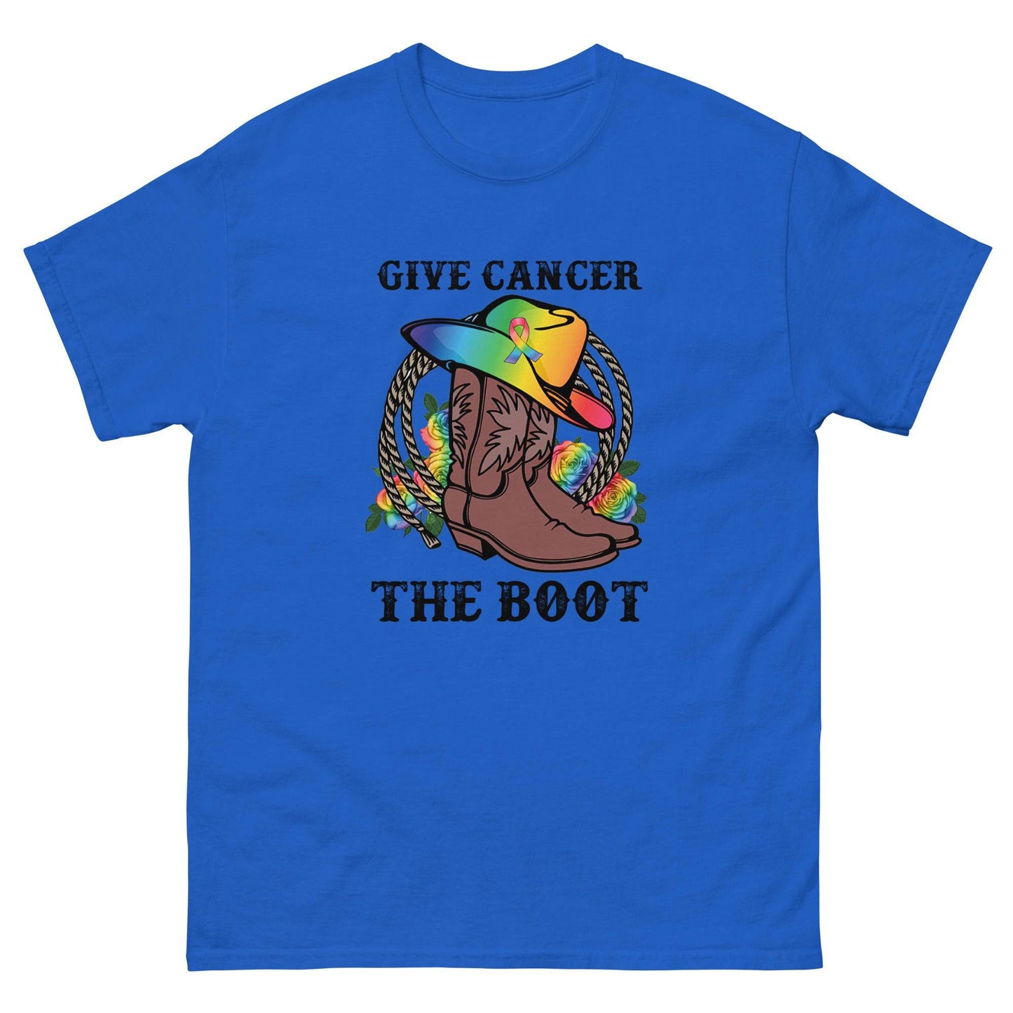 Cancer Boot Classic Tee - JohnVsGBMRoyalS