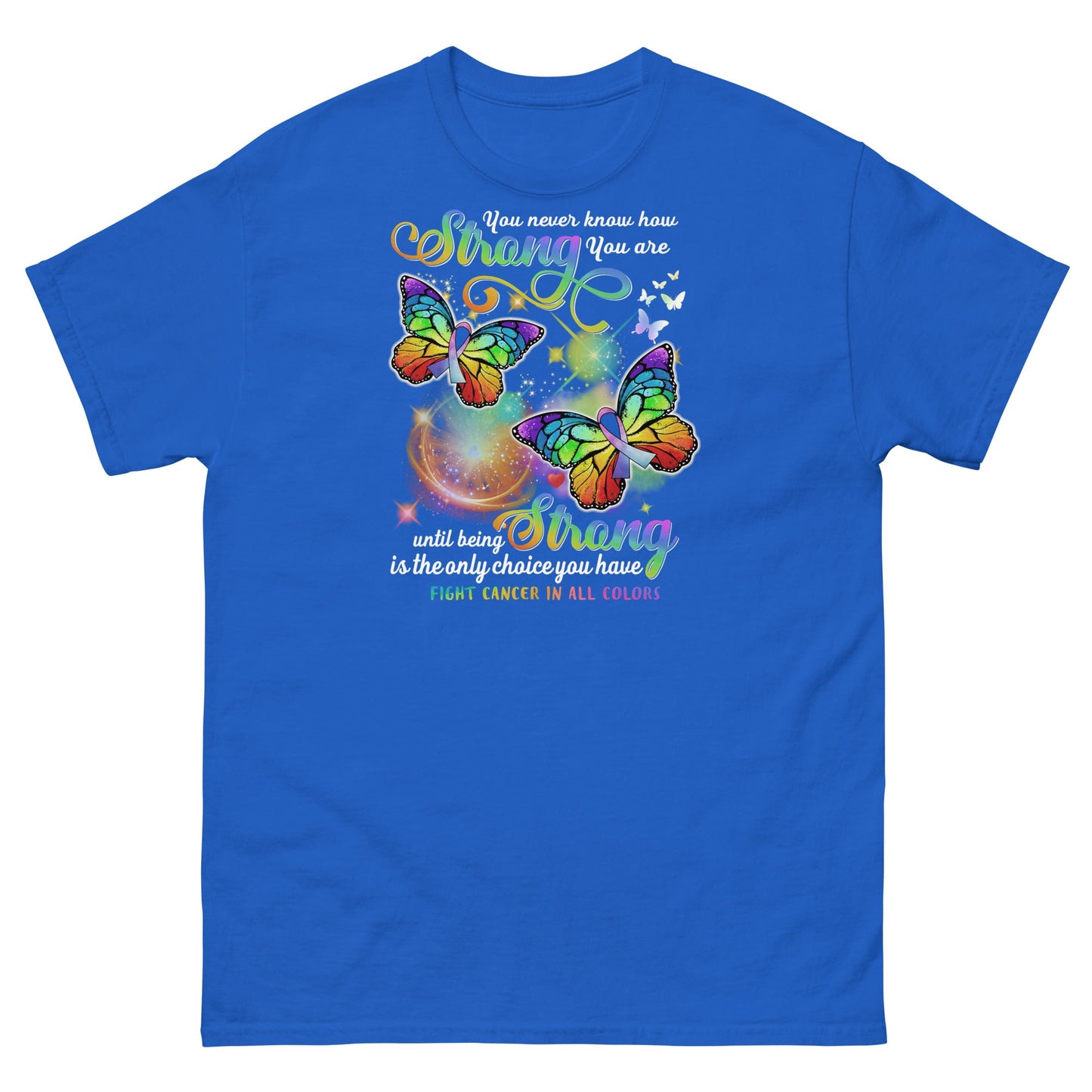 Cancer Butterflys Tee - JohnVsGBMRoyalS