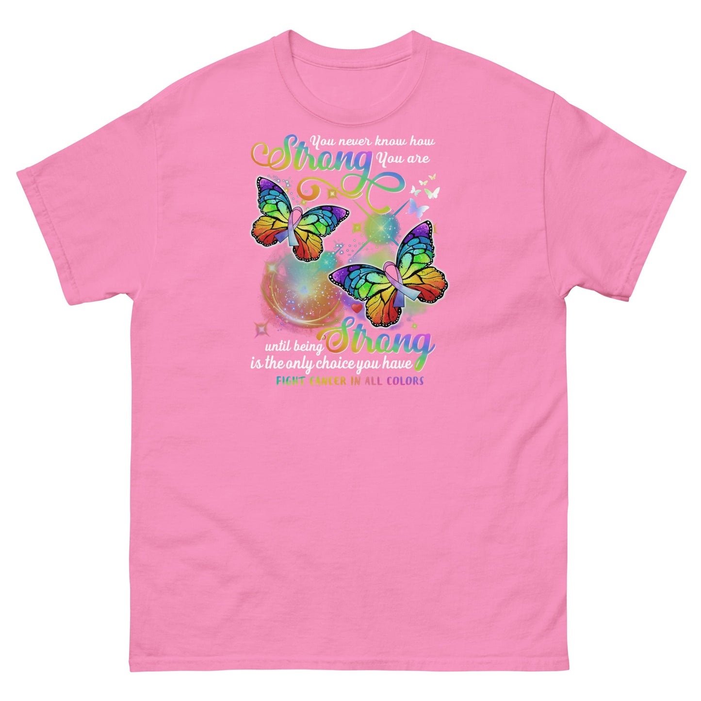 Cancer Butterflys Tee - JohnVsGBMAzaleaS