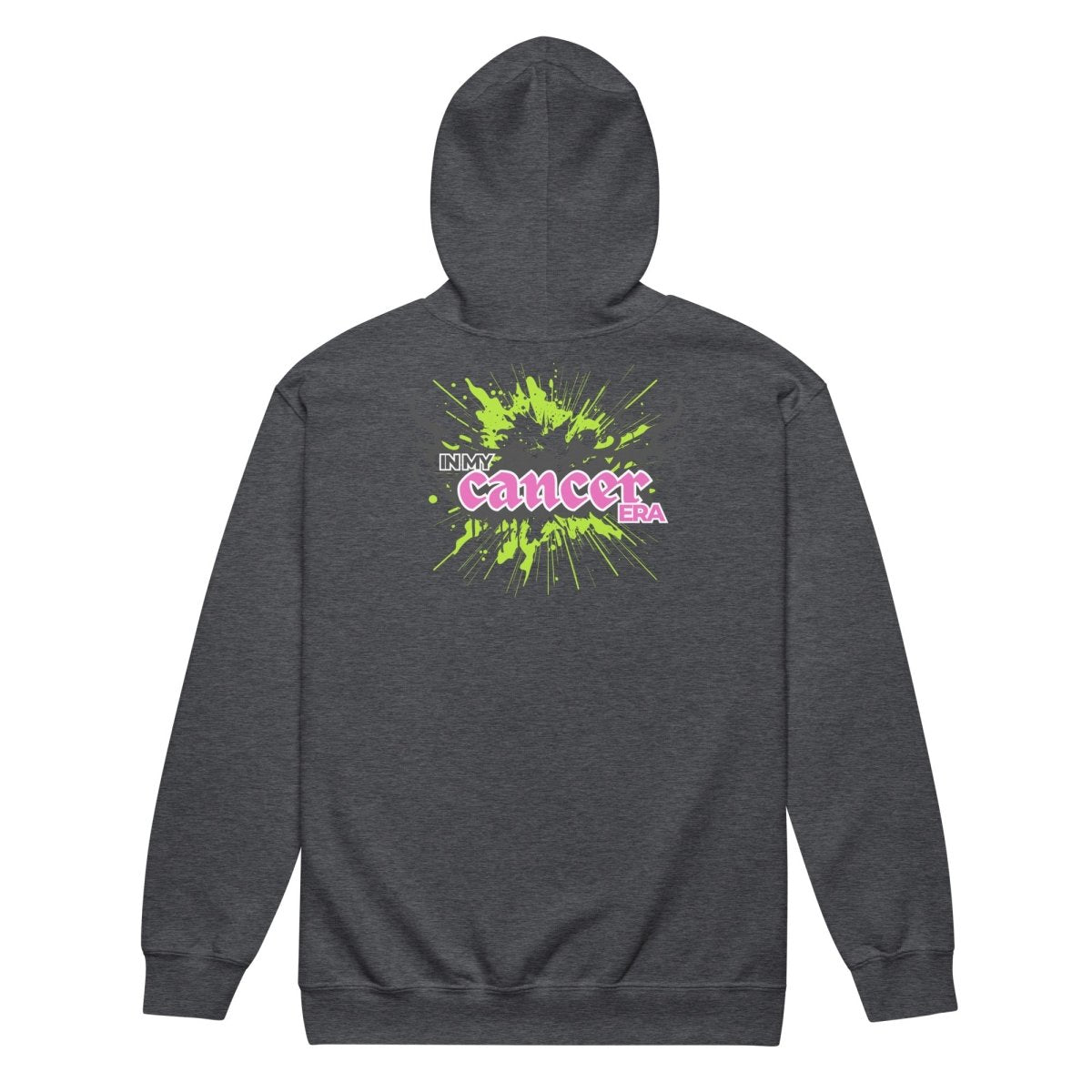 Cancer Era Zip Up Hoodie - JohnVsGBMDark HeatherS