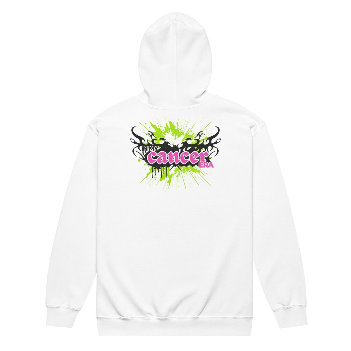 Cancer Era Zip Up Hoodie - JohnVsGBMWhiteS