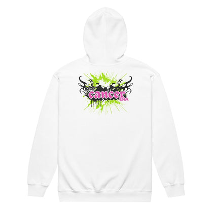 Cancer Era Zip Up Hoodie - JohnVsGBMWhiteS