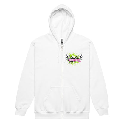 Cancer Era Zip Up Hoodie - JohnVsGBMWhiteS