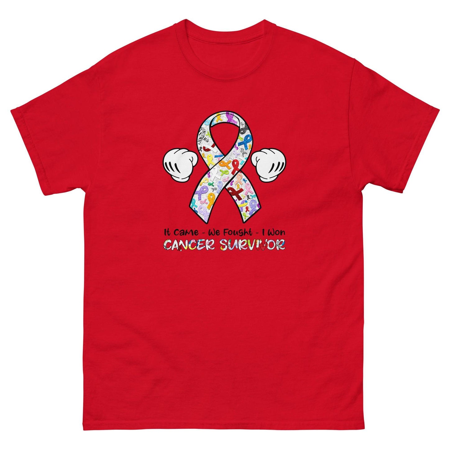 Cancer Fought Cancer Things Classic Tee - JohnVsGBMRedS