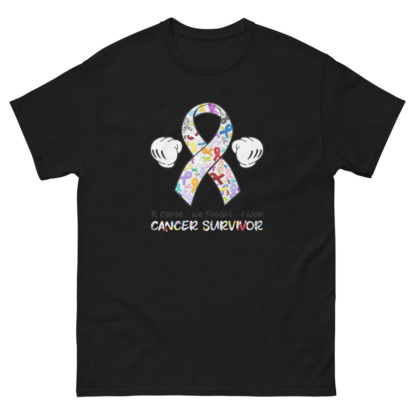 Cancer Fought Cancer Things Classic Tee - JohnVsGBMBlackS