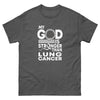 Cancer God is Strong Classic Tee - JohnVsGBMDark HeatherS