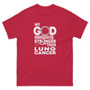 Cancer God is Strong Classic Tee - JohnVsGBMCardinalS