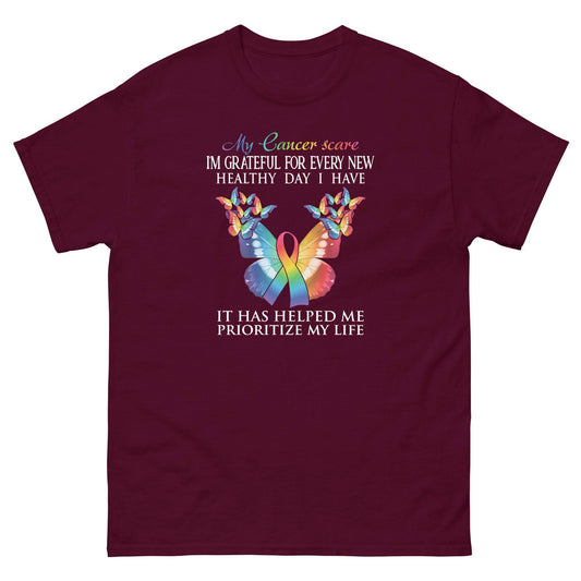 Cancer Grateful Classic Tee - JohnVsGBMMaroonS