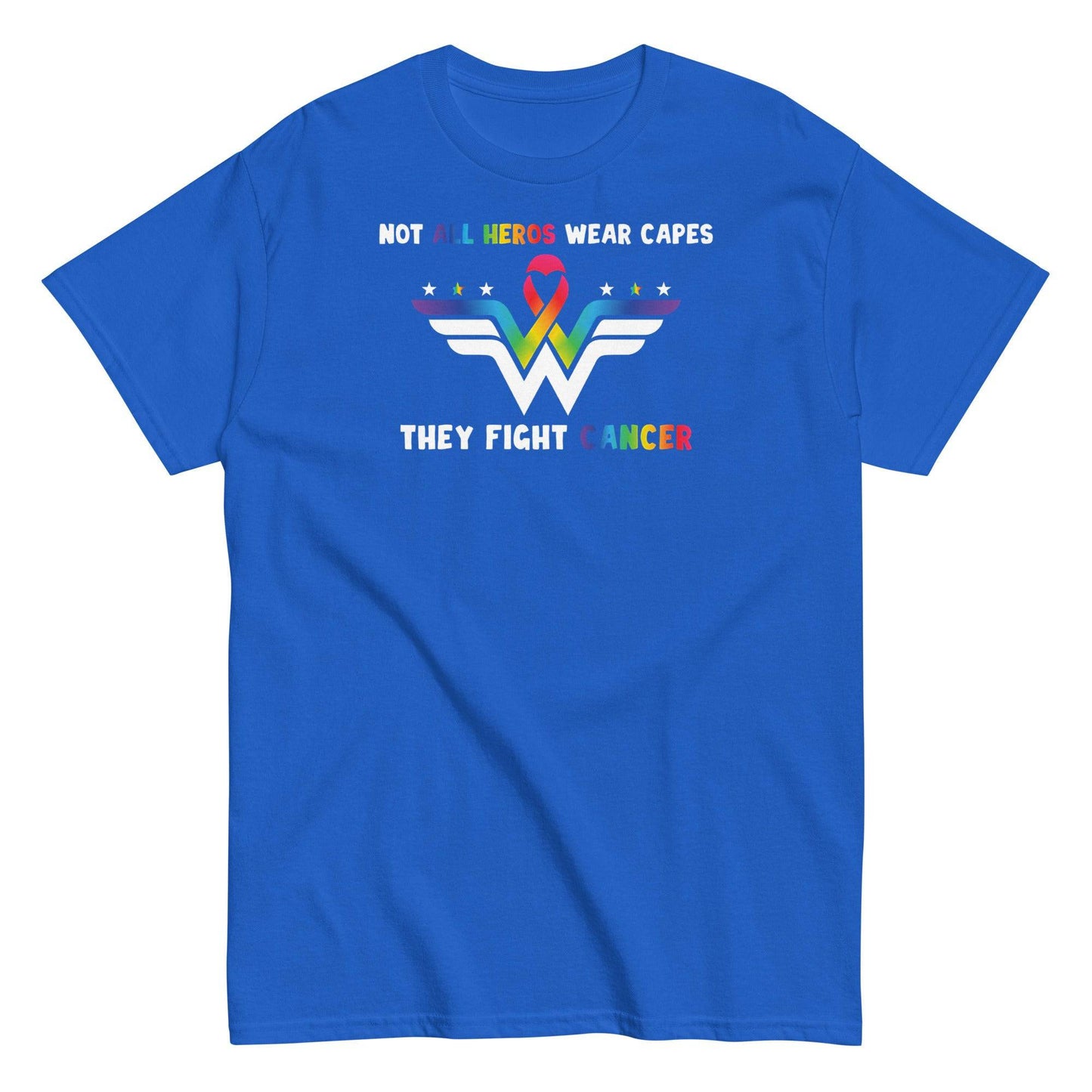 Cancer Hero Cape Classic Tee - JohnVsGBMRoyalS